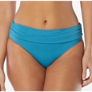 Coco Reef Moonstone Blue Impulse Rollover Bikini Bottom 2XL NWT
